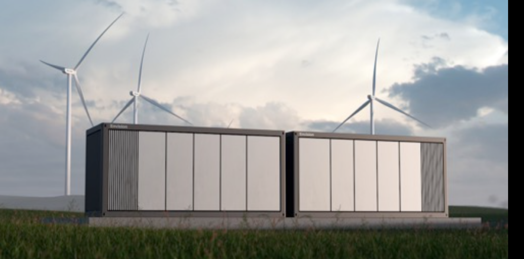 High Wind Storage Envision secures 1 GW wind turbine, 320 MWh battery storage system ...