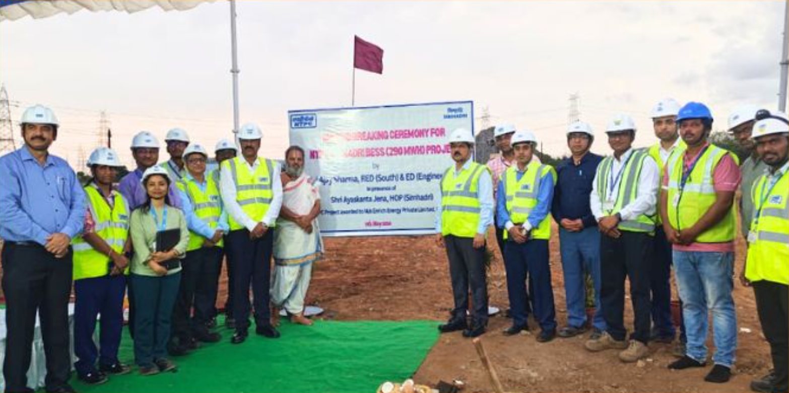Enrich Energy begins work on 290 MWh NTPC battery storage project in ...