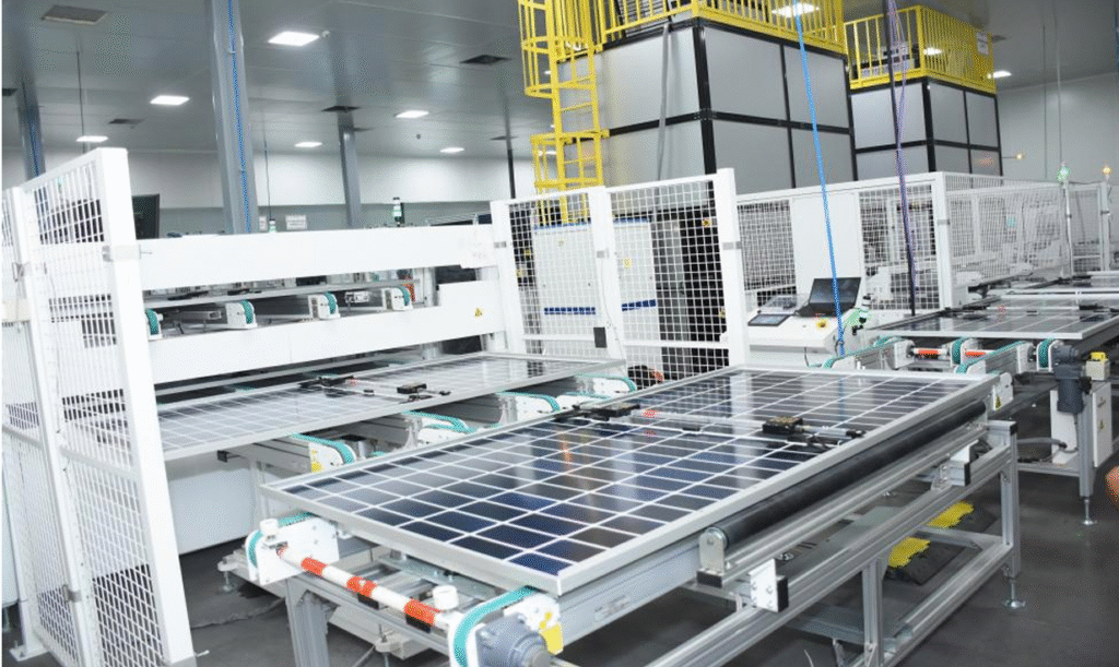Vikram Solar module manufacturing facility