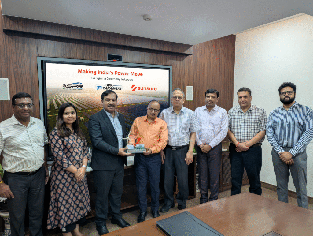 Power Source Magazine Sunsure Energy signs group captive PPA with SPR companies for 21 MWp of ...