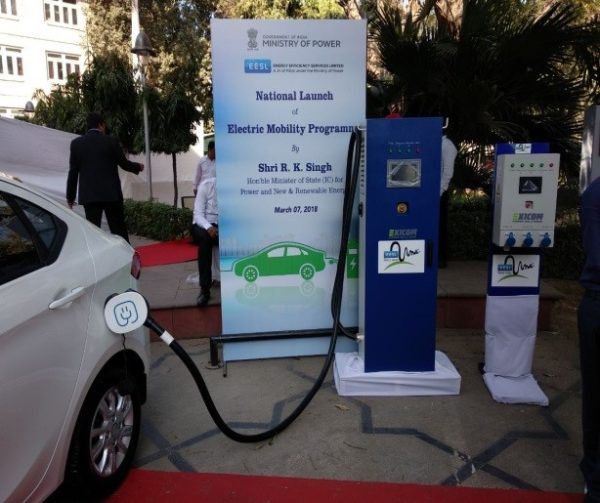 installs AC & DC electric vehicle charging station at Ministry