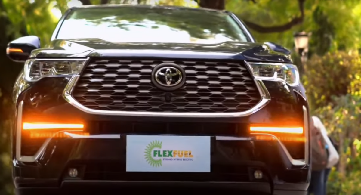 Toyota Kirloskar Motor unveils electrified flex-fuel car in India – pv  magazine India